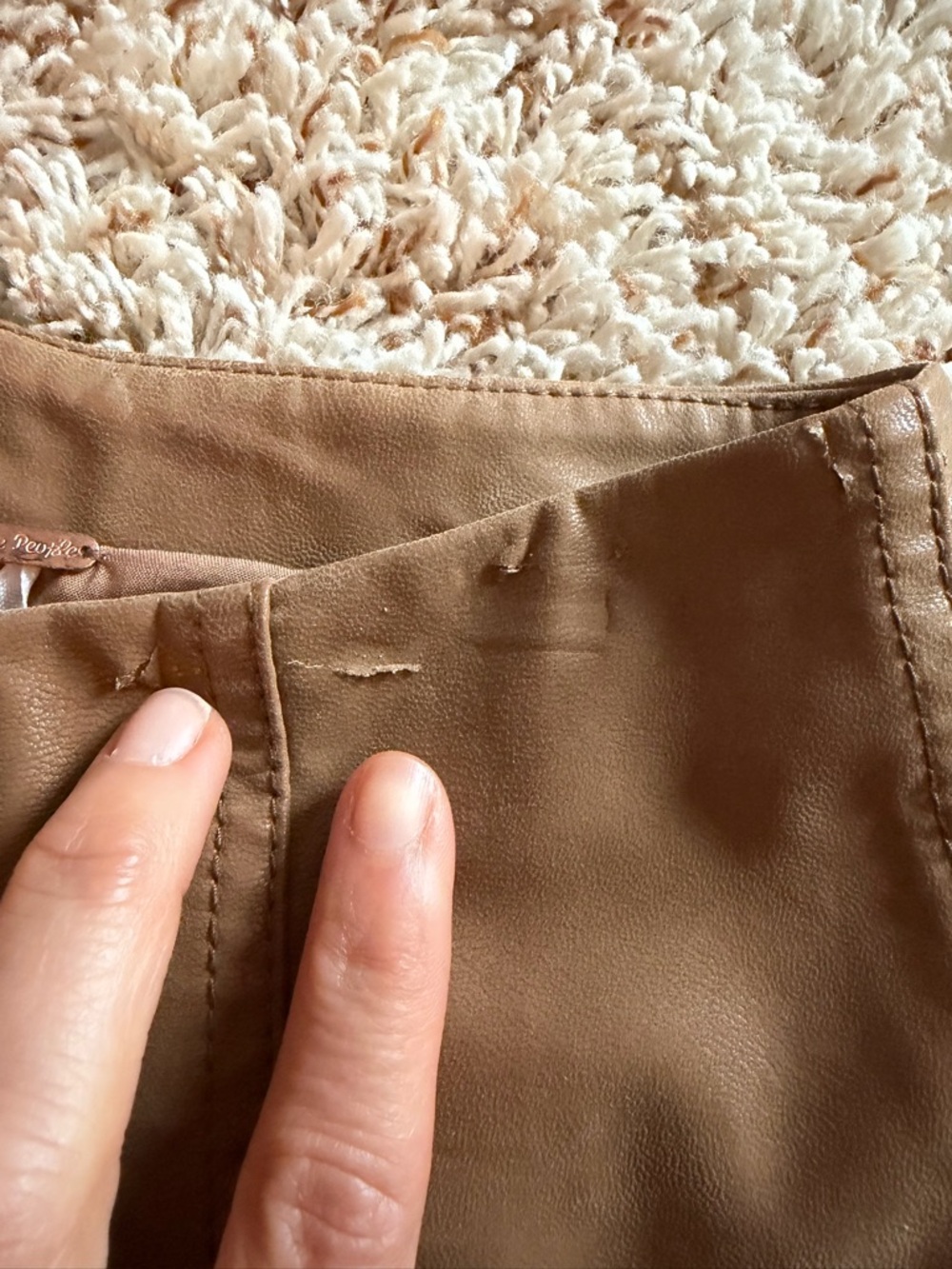 The "Modern Femme" skirt by Free People/ classic mini skirt size 2. - Picture 5 of 5